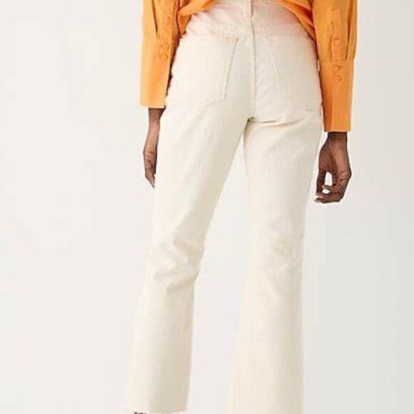 J. Crew bp492 Tall 9" demi-boot crop jean in Wedgewood wash  size 29 Tall NWT - Picture 5 of 11